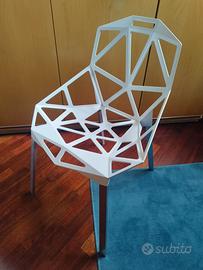 4 sedie Magis Chair One bianche