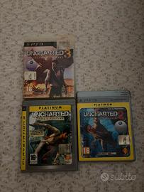 Pacchetto giochi Uncharted verione ps3