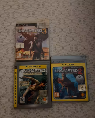 Pacchetto giochi Uncharted verione ps3