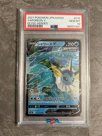 PSA 10 - Vaporeon V 015/069