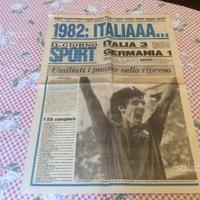 Giornale"Il Giorno Sport" 1982