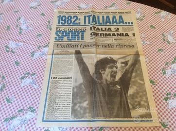 Giornale"Il Giorno Sport" 1982