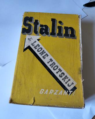 Leone Trotsky: STALIN - Garzanti prima edizione 