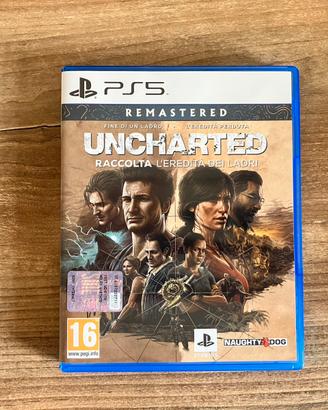 Uncharted  l’eredità dei ladri remastered PS5