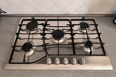 Piano cottura Ariston da incasso a gas 5 fuochi