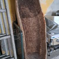 antica mangiatoia legno pezzo unico