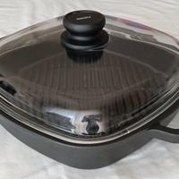 Piastra bistecchiera Risolì alluminio pressofuso