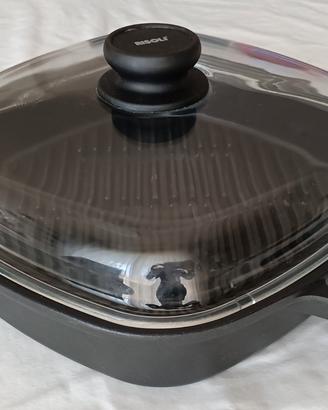 Piastra bistecchiera Risolì alluminio pressofuso