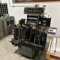 Stampante offset e altri accessori tipografici