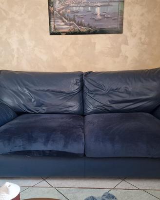 Divano letto in pelle una piazza e mezza