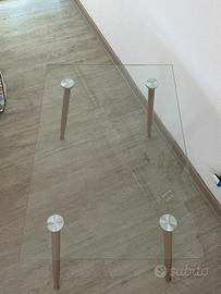 Tavolo d'rredo design moderno  110 cm x 80 cm