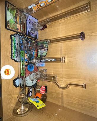 Bong in vetro roor