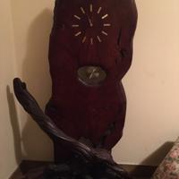 Orologio pregiato di sequoia