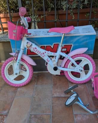 Bicicletta da bambina 12 pollici Minnie
