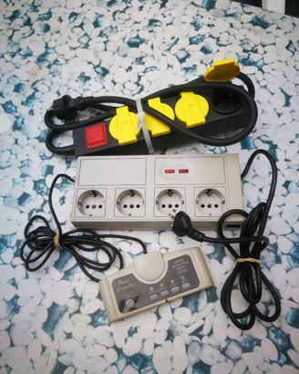 Ciabatta elettrica +multipresa con telecomando