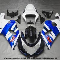 Carena completa GSXR 750 2000 2003 SUZUKI Color 12