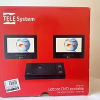 Lettore DVD portatile con due schermi