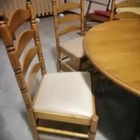 Tavolo allungabile con apertura centrale