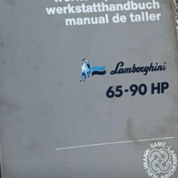 Trattore Lamborghini manuale  officina 65-90hp