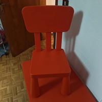 Tavolino + sedia bambini IKEA