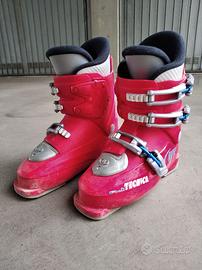 Scarponi sci Tecnica RJ bambino