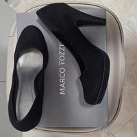 Décolleté nero/glitter mis.40 tacco10cm