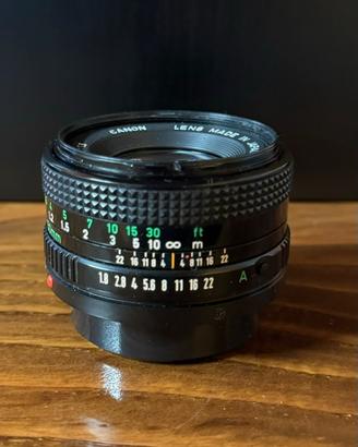 Canon FD 50mm f 1.8