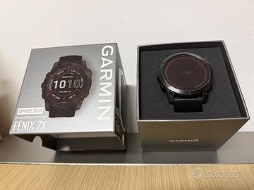 Garmin Fenix 7X sapphire solar