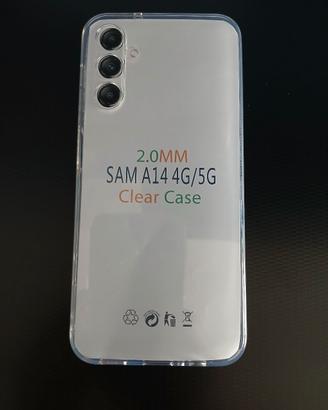 Cover e vetrino per Samsung A14