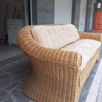 Divano in rattan