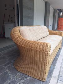 Divano in rattan