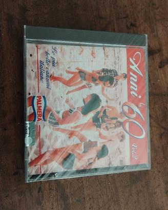 cd canzoni anni 60 vol.2 pubblicità palmera