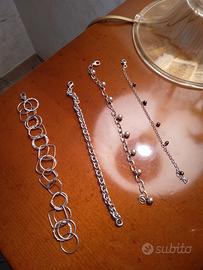 Bracciali in argento 