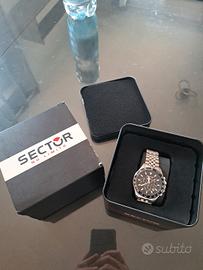 sector 230 orologio da uomo in acciaio 