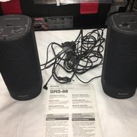 Casse diffusori Sony SRS-88 10+10 w hifi vintage