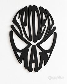 Decorazione da parete Spider Man in legno – 60 cm