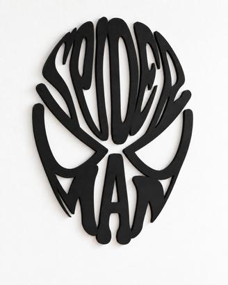 Decorazione da parete Spider Man in legno – 60 cm