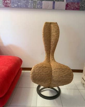 Poltrona Cappellini in vimini