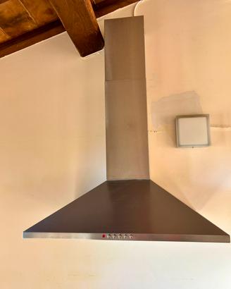 Cappa A Parete Piramide 60cm regolabile