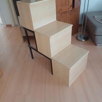 scale con vano contenitore 