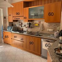 Cucina componibile completa di elettrodomestici