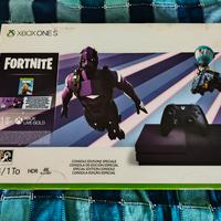Xbox One S fortnite edition viola