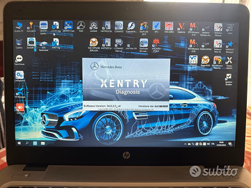 Notebook con Diagnosi ufficiale mercedes smart