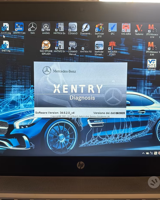 Notebook con Diagnosi ufficiale mercedes smart