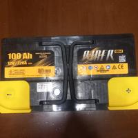 Batteria auto 100 Ah nuova