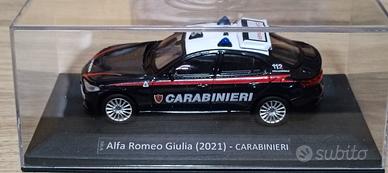Modellino 1/43 Alfa Romeo GIULIA Carabinieri
