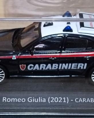 Modellino 1/43 Alfa Romeo GIULIA Carabinieri