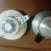 Caffettiera vintage Letizia - Zuccheriera e tazze