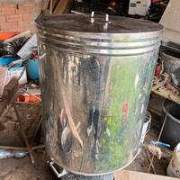 Serbatoio in acciaio inox da 250 lotri