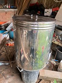 Serbatoio in acciaio inox da 250 lotri